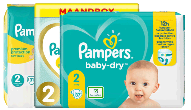 Pampers maat 2