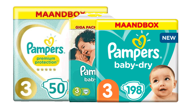 Pampers maat 3