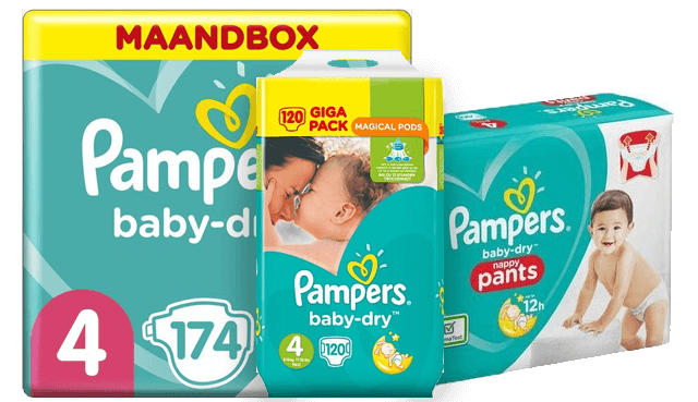 Pampers maat 4 aanbiedingen