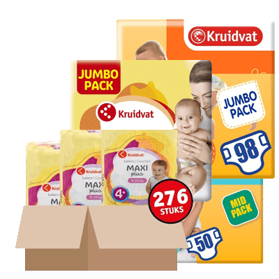 Kruidvat luiers maat 3 aanbieding