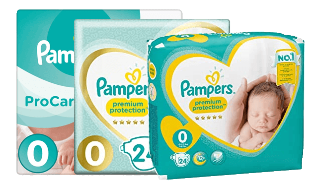 Pampers maat 0