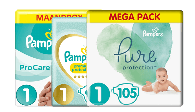 pampers maat 1 aanbieding