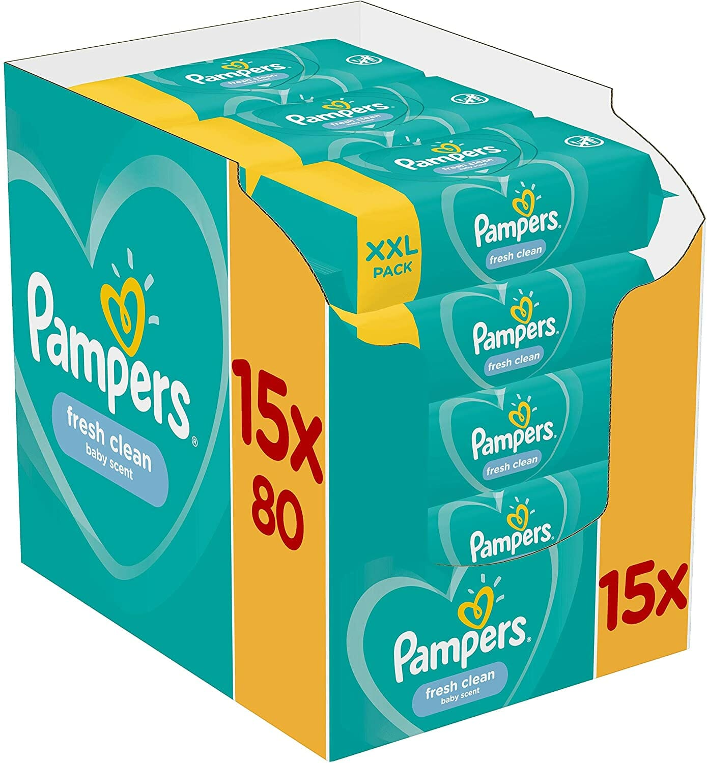 Gezamenlijke selectie voedsel fonds Pampers billendoekjes aanbiedingen tot -75% - Luiergids