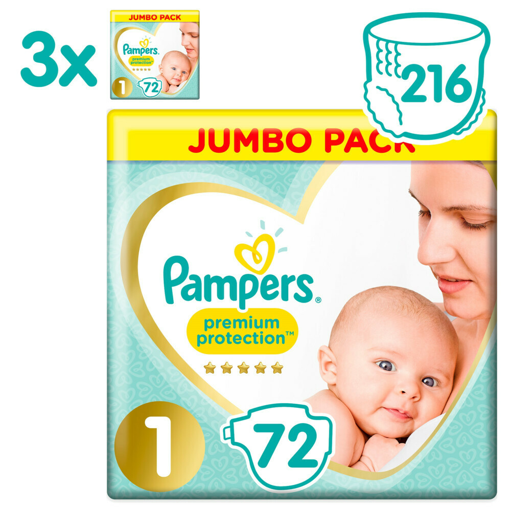 ingewikkeld Inleg Nationaal volkslied Pampers Premium Protection maat 1 aanbiedingen - Luiergids